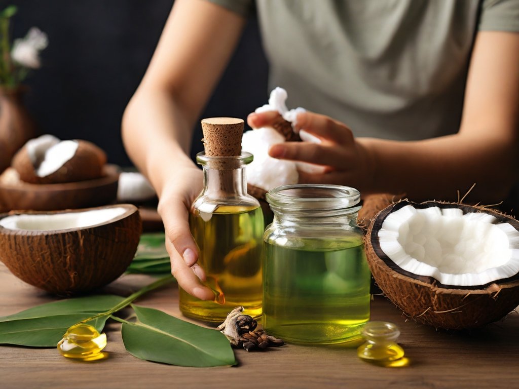 make coconut essential oil at home