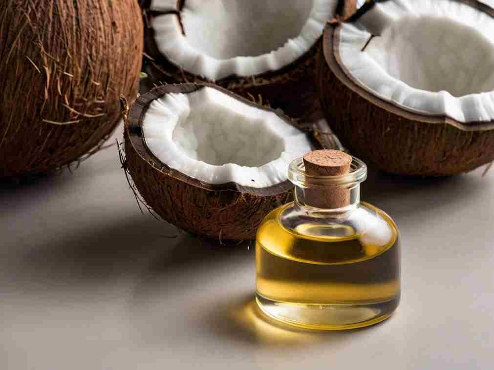 Pure coconut essential oil