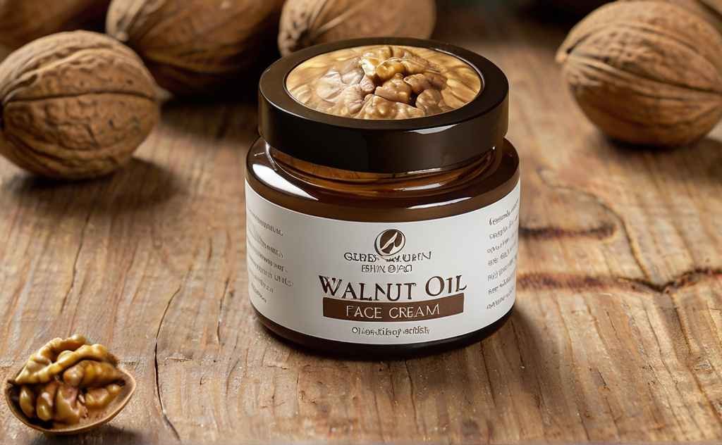 Walnut oil for skin whitening