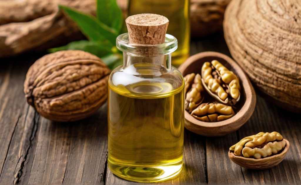 How to use walnut oil for thyroid massage?