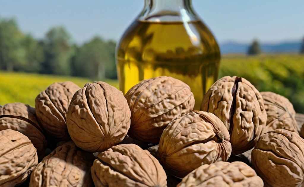 walnut oil is made